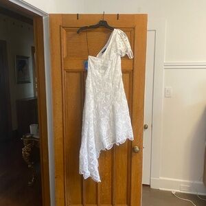 Catherine Malandrino White Lace Dress